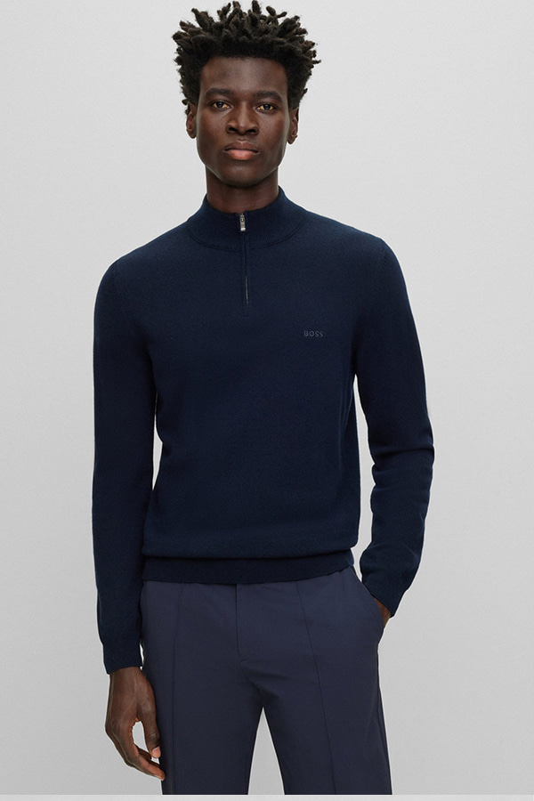 ΠΛΕΚΤΗ ΜΠΛΟΥΖΑ BOSS - 404 ΜΠΛΕ